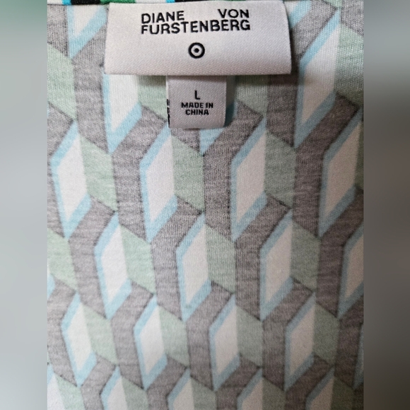 DVF COTTON WRAP DRESS - Picture 6 of 7